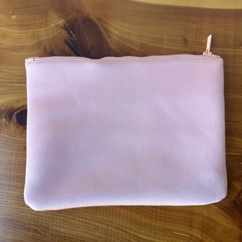TRIANGL Blush Pink Swimsuit Travel Clutch Bag - Picture 2 of 7